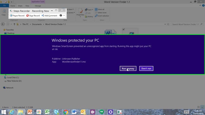 Microsoft Word file Version Finder Microsoft Word file Version Finder