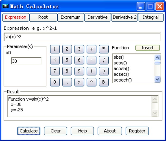 Math Calculator Math Calculator