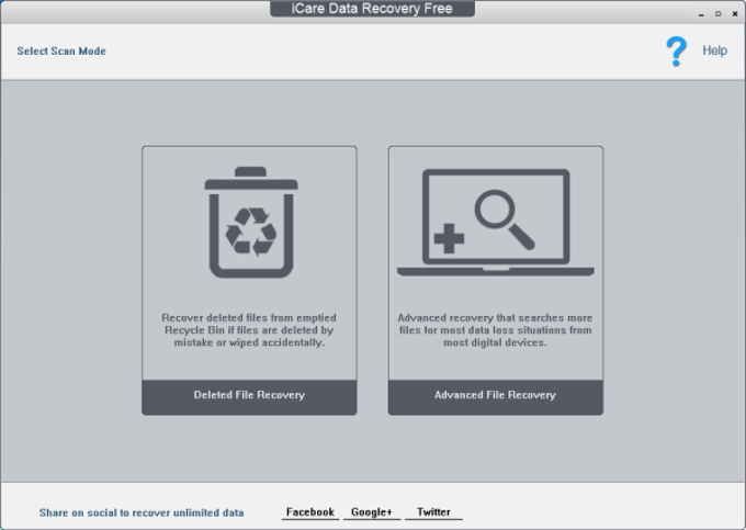 iCare Data Recovery Free Edition iCare Data Recovery Free Edition