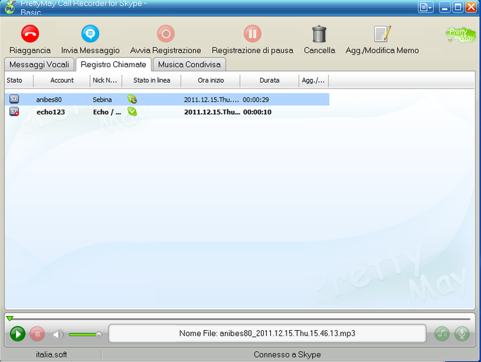 PrettyMay Call Recorder for Skype PrettyMay Call Recorder for Skype