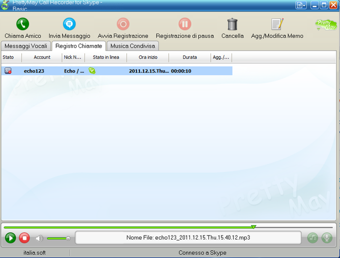 PrettyMay Call Recorder for Skype PrettyMay Call Recorder for Skype