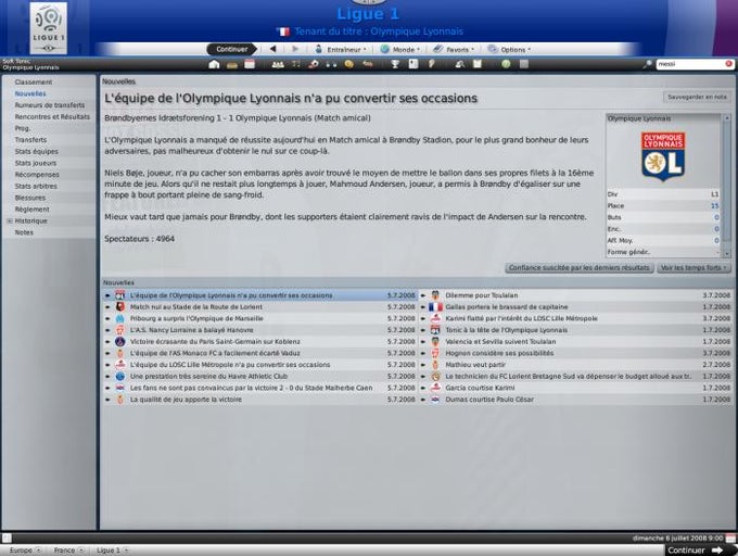 Football Manager 2009 Football Manager 2009