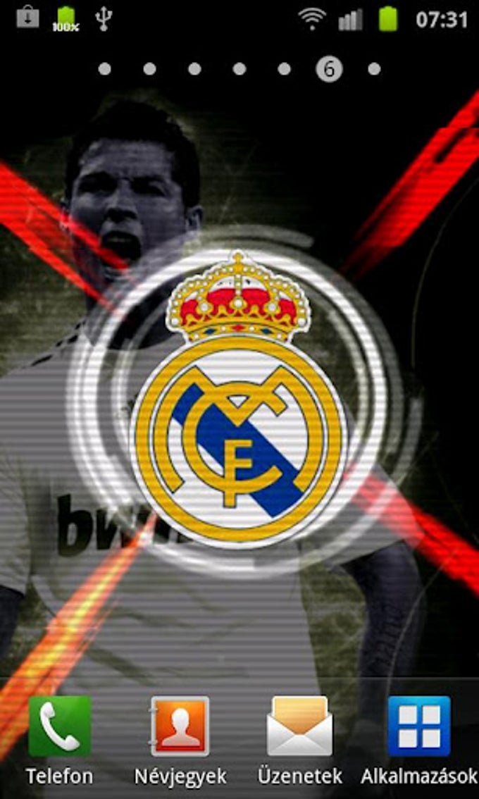 Real Madrid Live Wallpaper para Android - Descargar