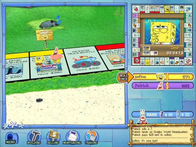 Monopoly de Bob Esponja Monopoly de Bob Esponja