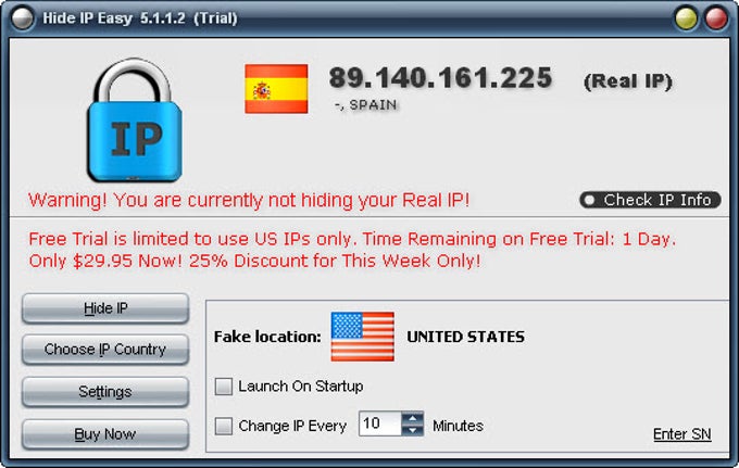 easy hide ip free trial