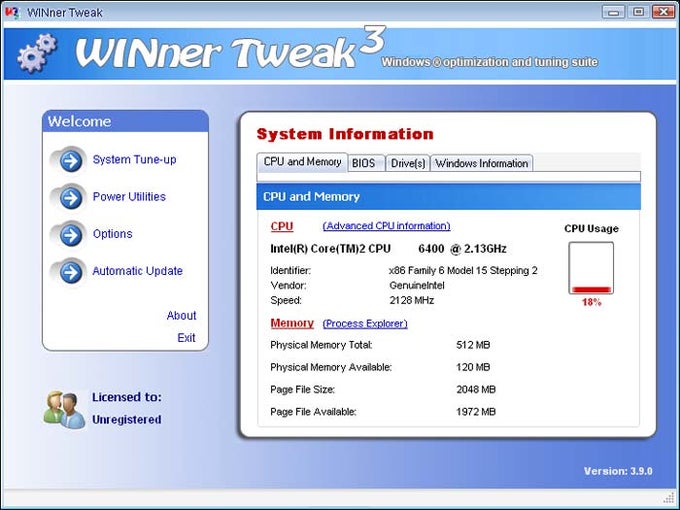 WINner Tweak WINner Tweak