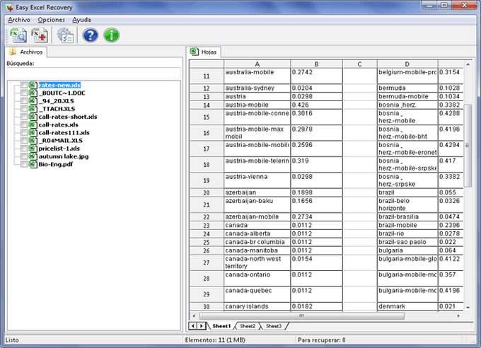 Easy Excel Recovery Easy Excel Recovery