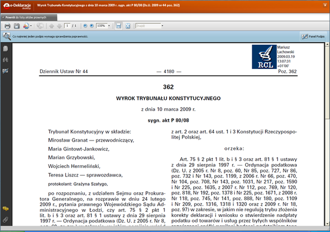 e-Deklaracje Desktop e-Deklaracje Desktop