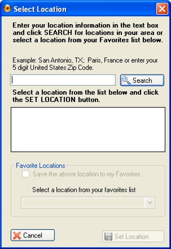 Weather Center Weather Center