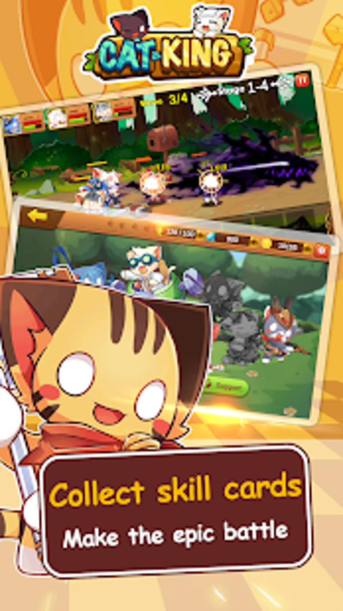 Cats King Premium - Battle Dog Wars: RPG Summoner для Android — Скачать