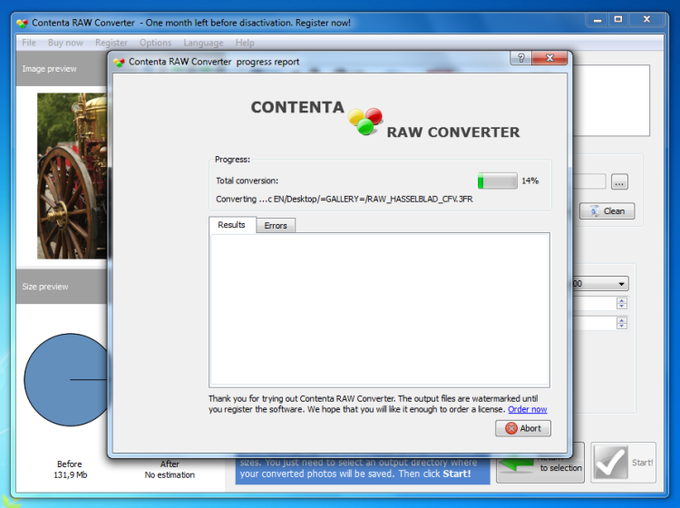 Contenta RAW Converter Contenta RAW Converter