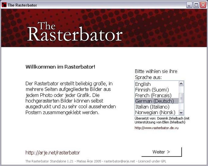 The Rasterbator The Rasterbator