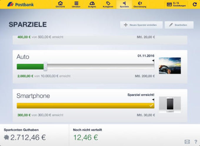 Postbank Finanzassistent für iPad Postbank Finanzassistent für iPad