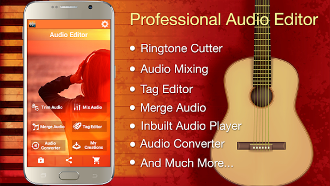 Audio MP3 Cutter Mix Converter and Ringtone Maker