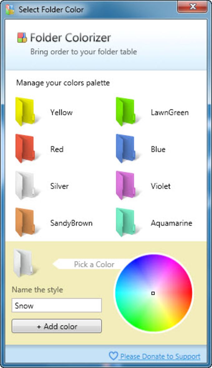 folder colorizer download
