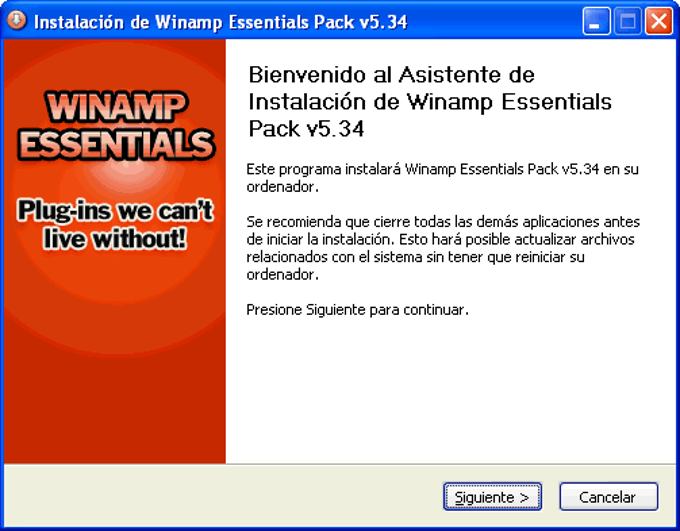 Winamp Essentials Pack Winamp Essentials Pack