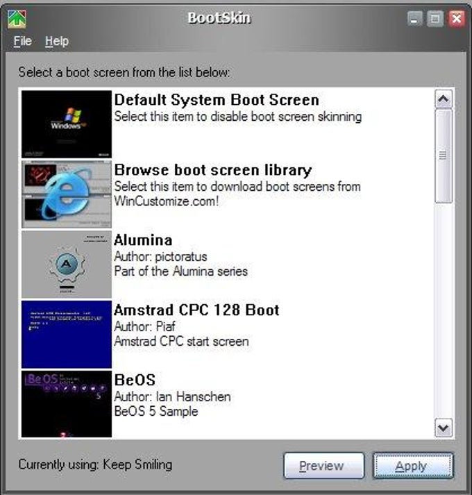 BootSkin - Download