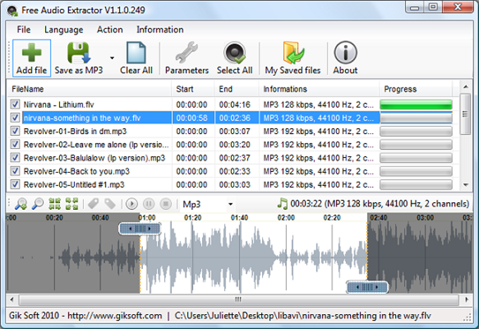 Free Audio Extractor Descargar