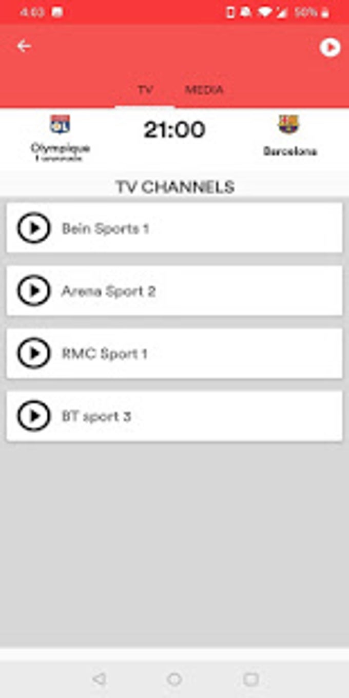 FotScore: Football TV
