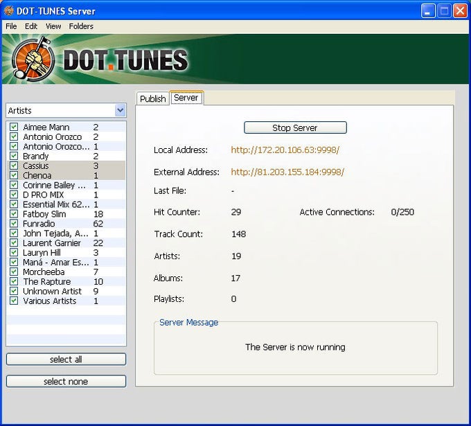 DOT-TUNES DOT-TUNES