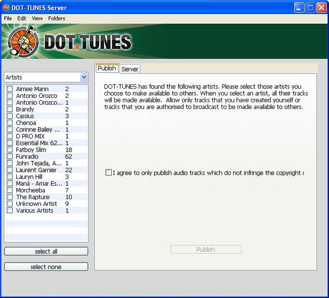 DOT-TUNES DOT-TUNES