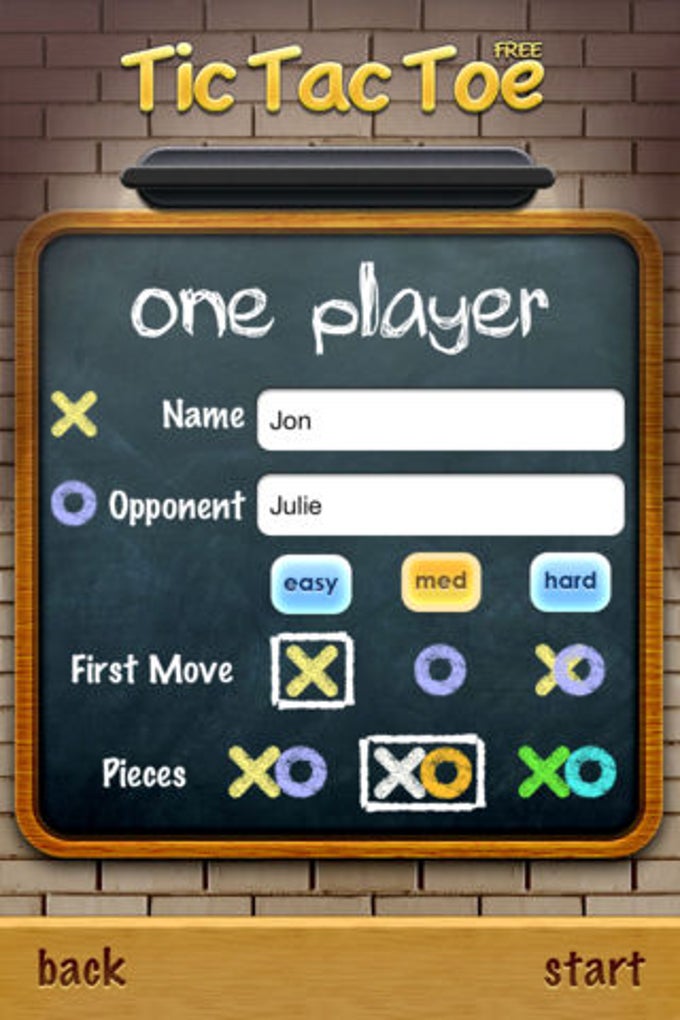 Tic-Tac-Toe Football - real-time multiplayer iOS and Android app