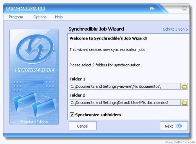 Synchredible Professional Edition 8.105 downloading