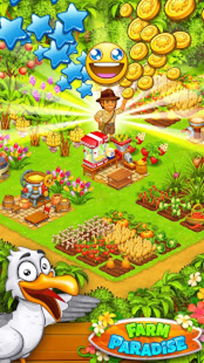 Farm Paradise - Fun farm trade game at lost island APK для Android — Скачать