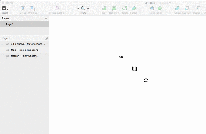 Sketch Iconfont Sketch Iconfont