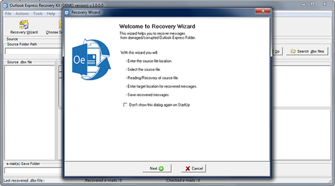 Outlook Express Recovery Kit Outlook Express Recovery Kit