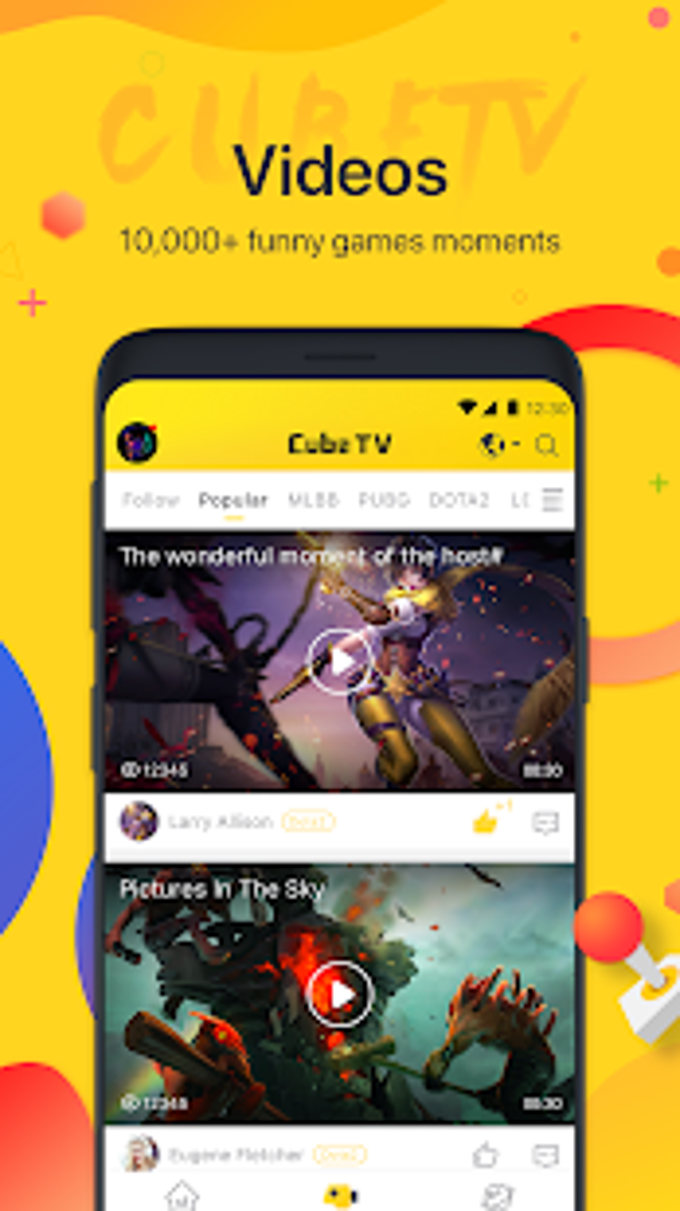 Cube TV - Live Stream Games Community