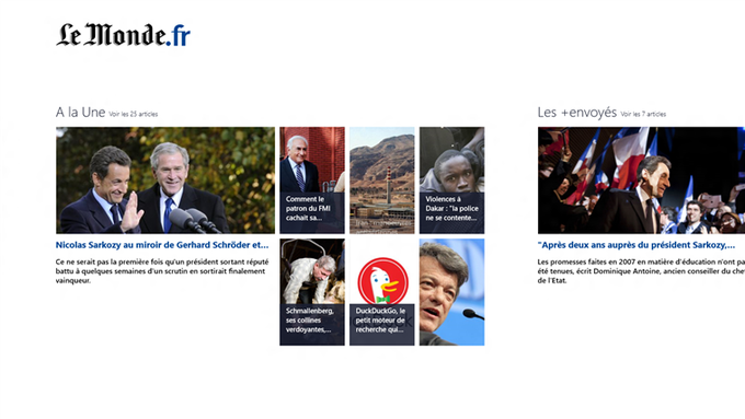 Ecran d'accueil Le Monde.fr Metro Ecran d'accueil Le Monde.fr Metro