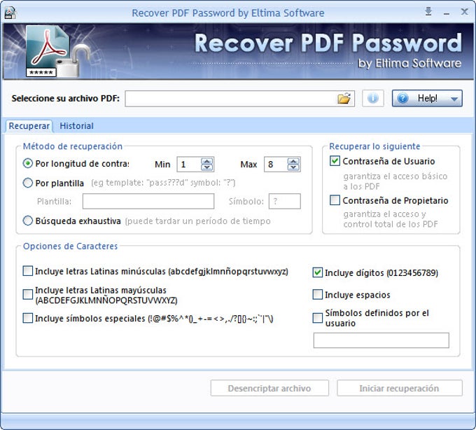 Recover PDF Password