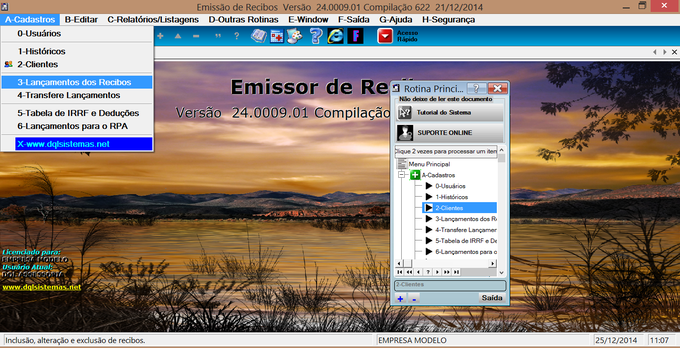 Emissão de Recibos-DQL