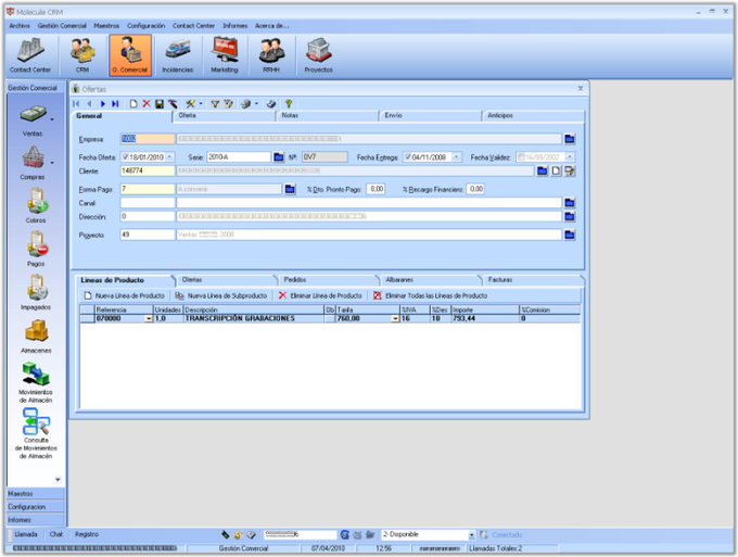 Molecule CRM Molecule CRM