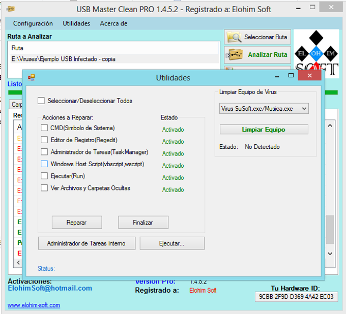 USB Master Clean USB Master Clean