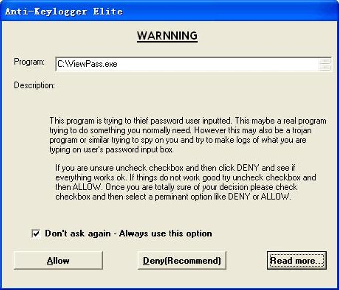 Anti-Keylogger Elite Anti-Keylogger Elite