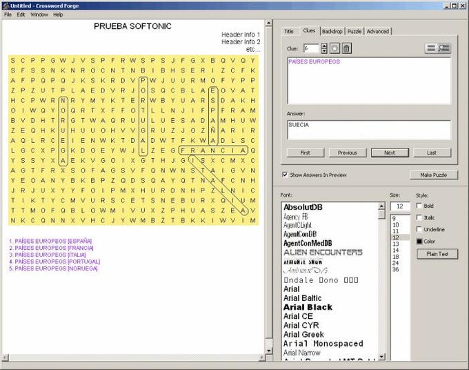 Crossword Forge Crossword Forge