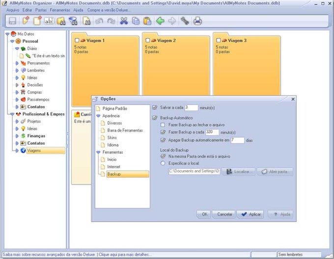 AllMyNotes Organizer
