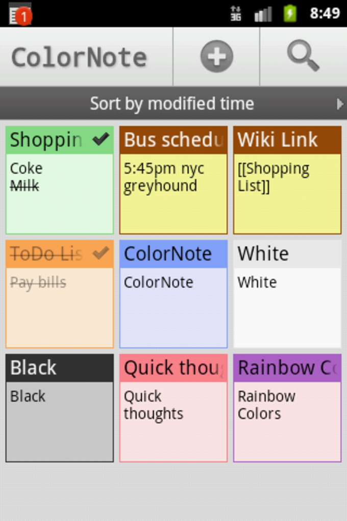color note android file location