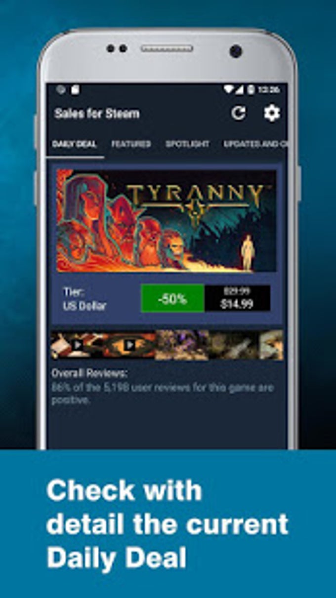 Sales for Steam APK для Android — Скачать