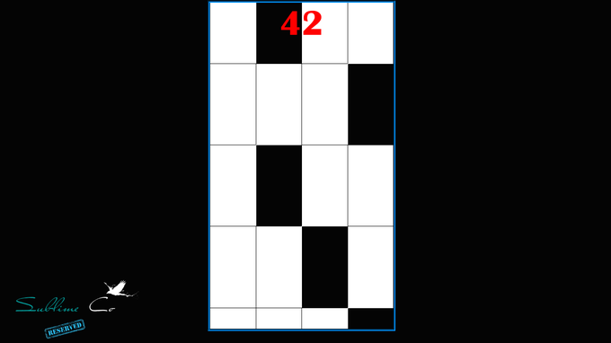 Don`t Tap The White Tile Reserved Don`t Tap The White Tile Reserved