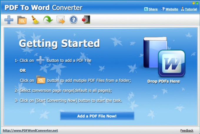 PDF To WORD Converter PDF To WORD Converter