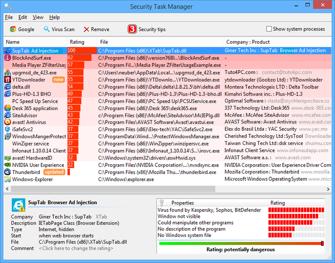 Security Task Manager Security Task Manager