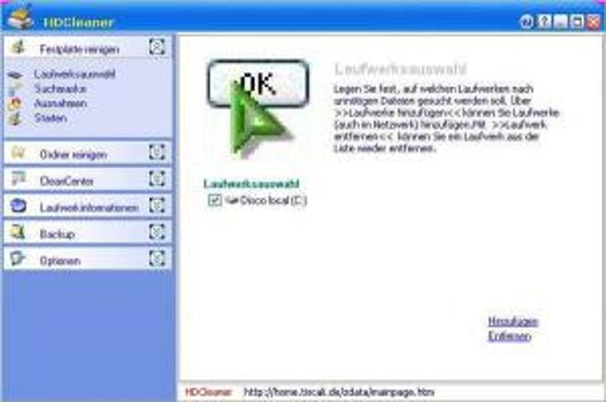 HDCleaner HDCleaner