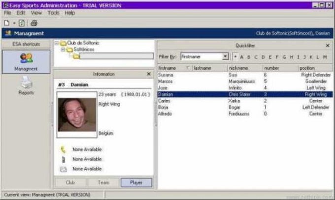 Easy Sports Administration