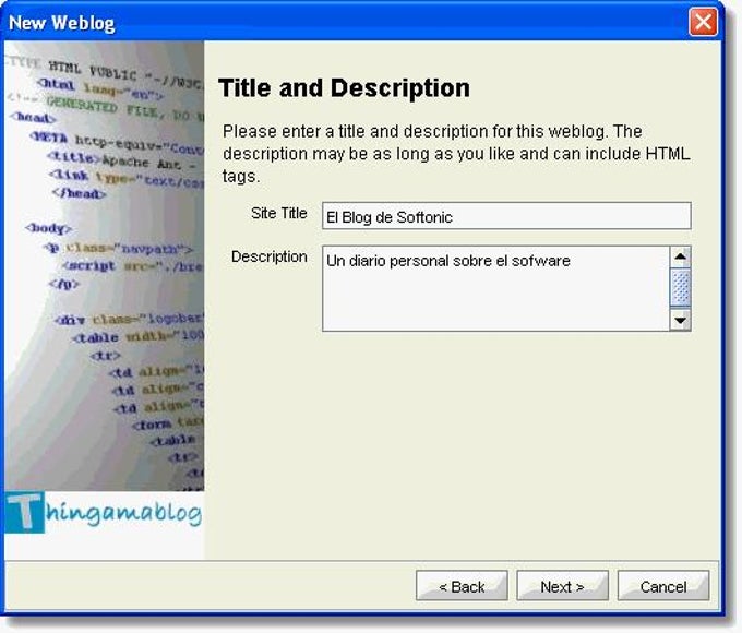 Thingamablog Thingamablog