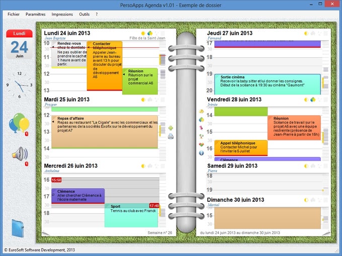 PersoApps Agenda PersoApps Agenda