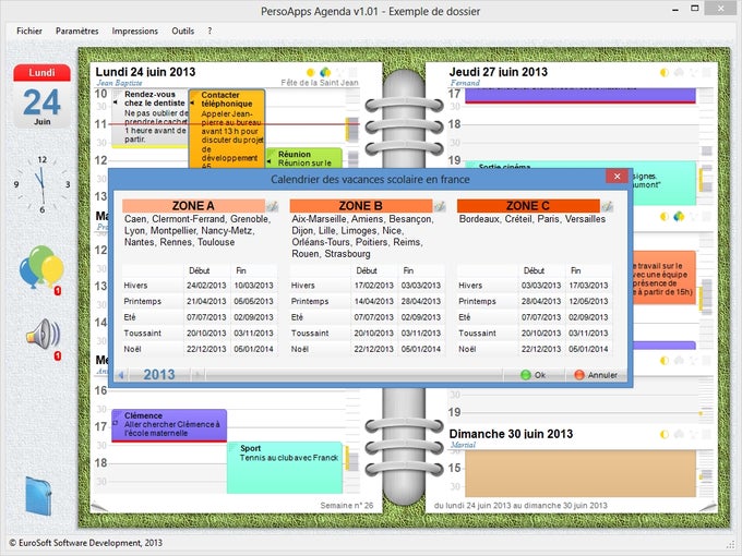 PersoApps Agenda PersoApps Agenda