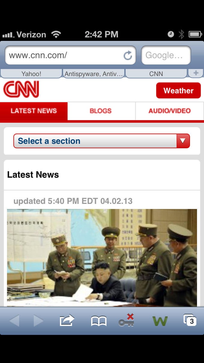 Webroot SecureWeb Browser